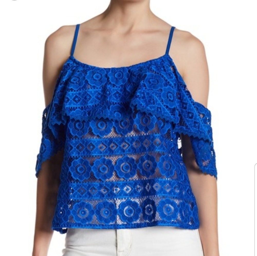 Plenty by Tracy Reese lace knit tank top NWT